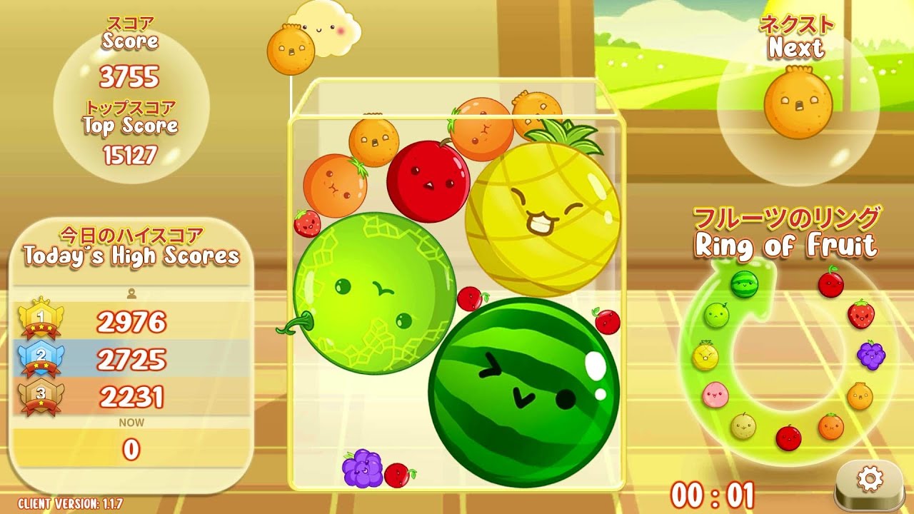 【スイカゲーム】 🍊🍉 スイカができるまでの全工程！#679