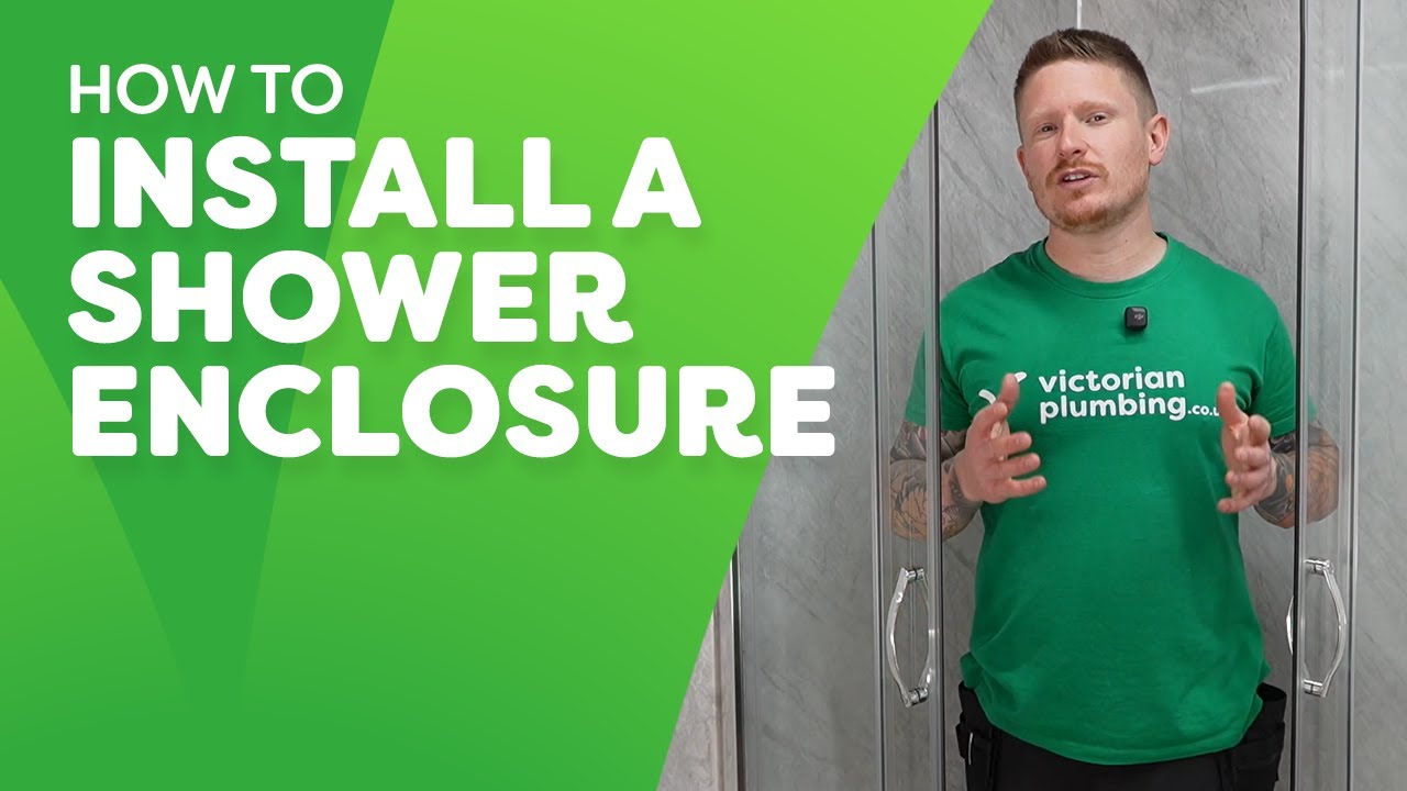 How to Install a Shower Enclosure | 6 Minute DIY!