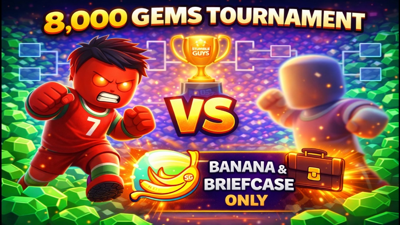 👑 StumbleGuys 8,000 GEMS Throwables Tournament LIVE 🔥#stumbleguys