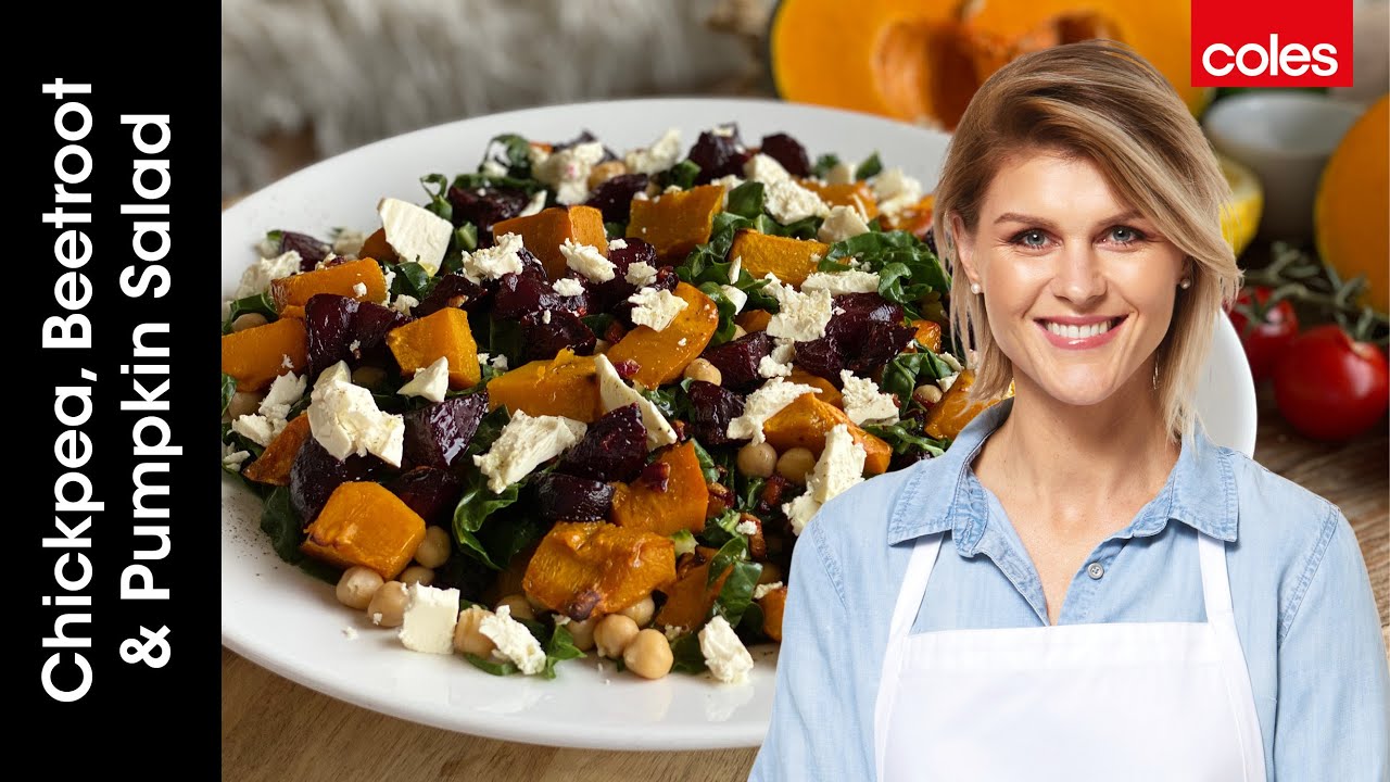 Beetroot & Chickpea Salad | Recipes from the Stephanie Alexander Kitchen Garden | Coles