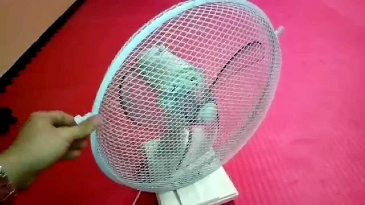 Fan blades don't spin, no movement - Desk fan repair complete guide