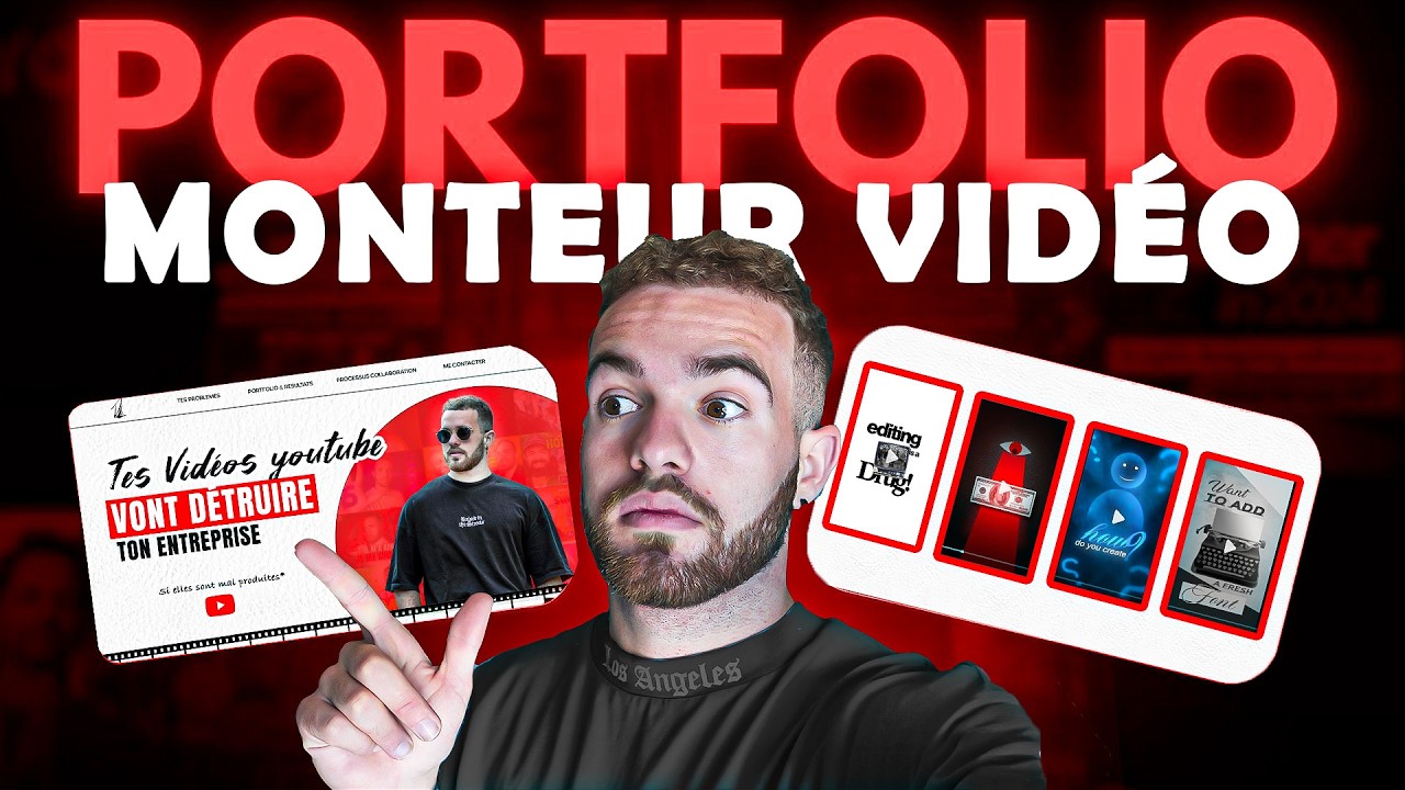 La vérité cachée derrière les portfolios de monteurs vidéo !