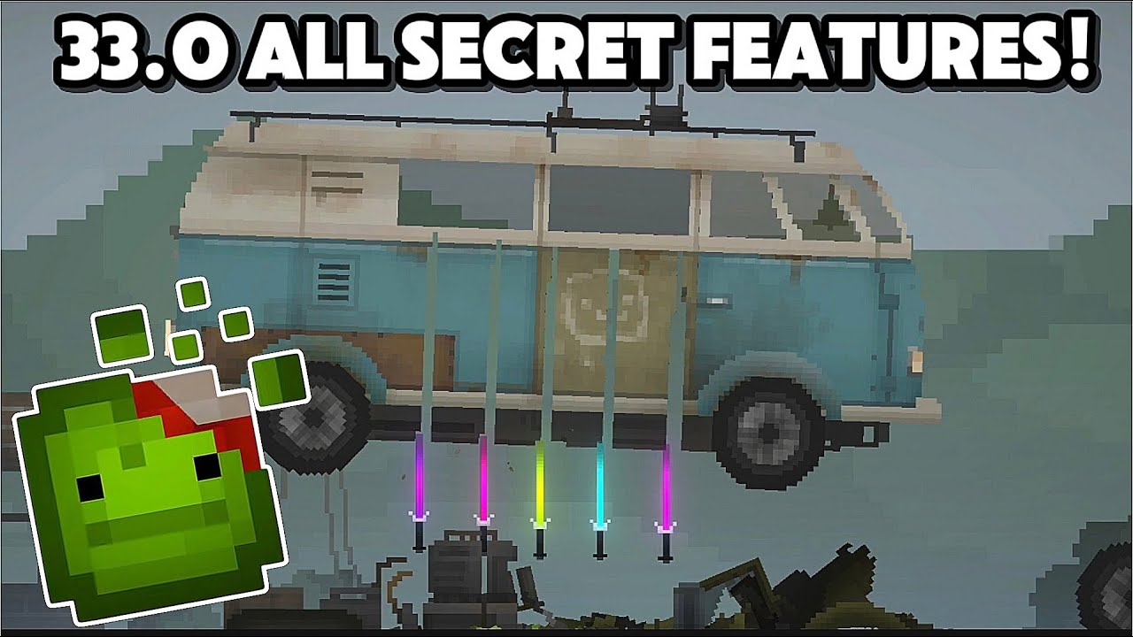 NEW UPDATE 33.0 &ndash; ALL SECRET FACTS & FEATURES in MELON PLAYGROUND!