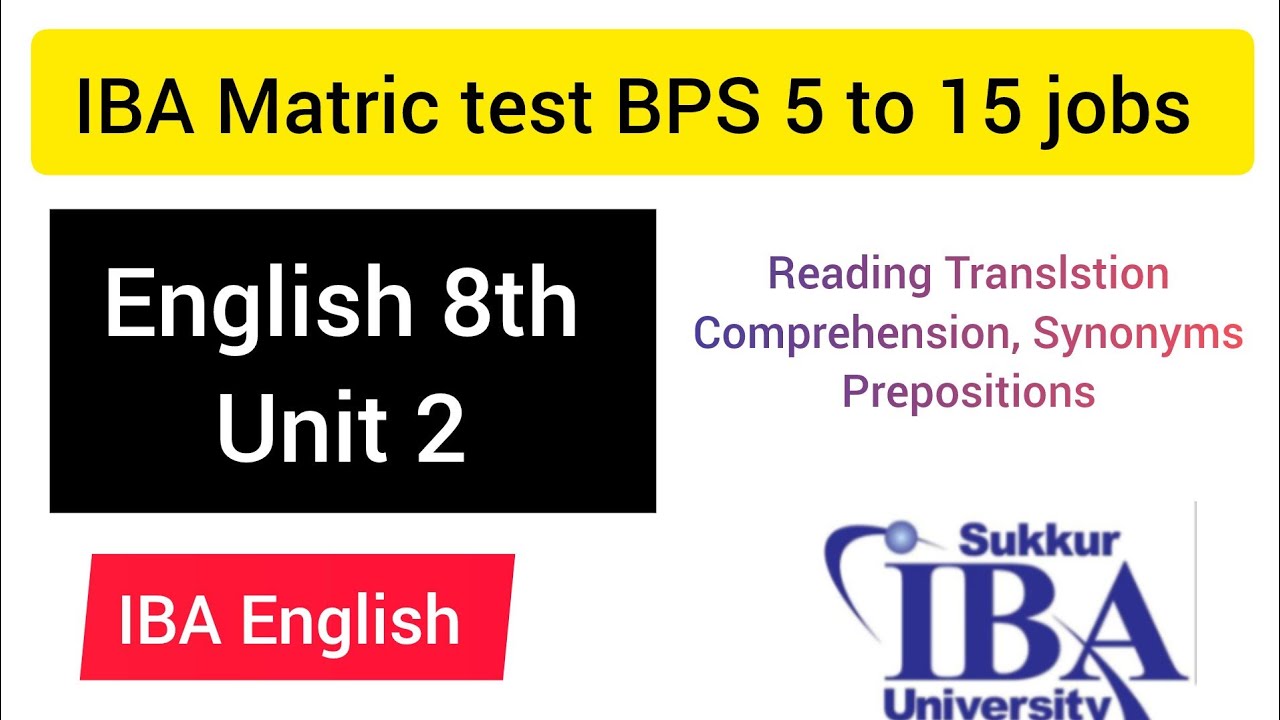 English| Class 8| Unit 2| Reading| Translation| Synonyms| prepositions| BPS 5 to 15 jobs