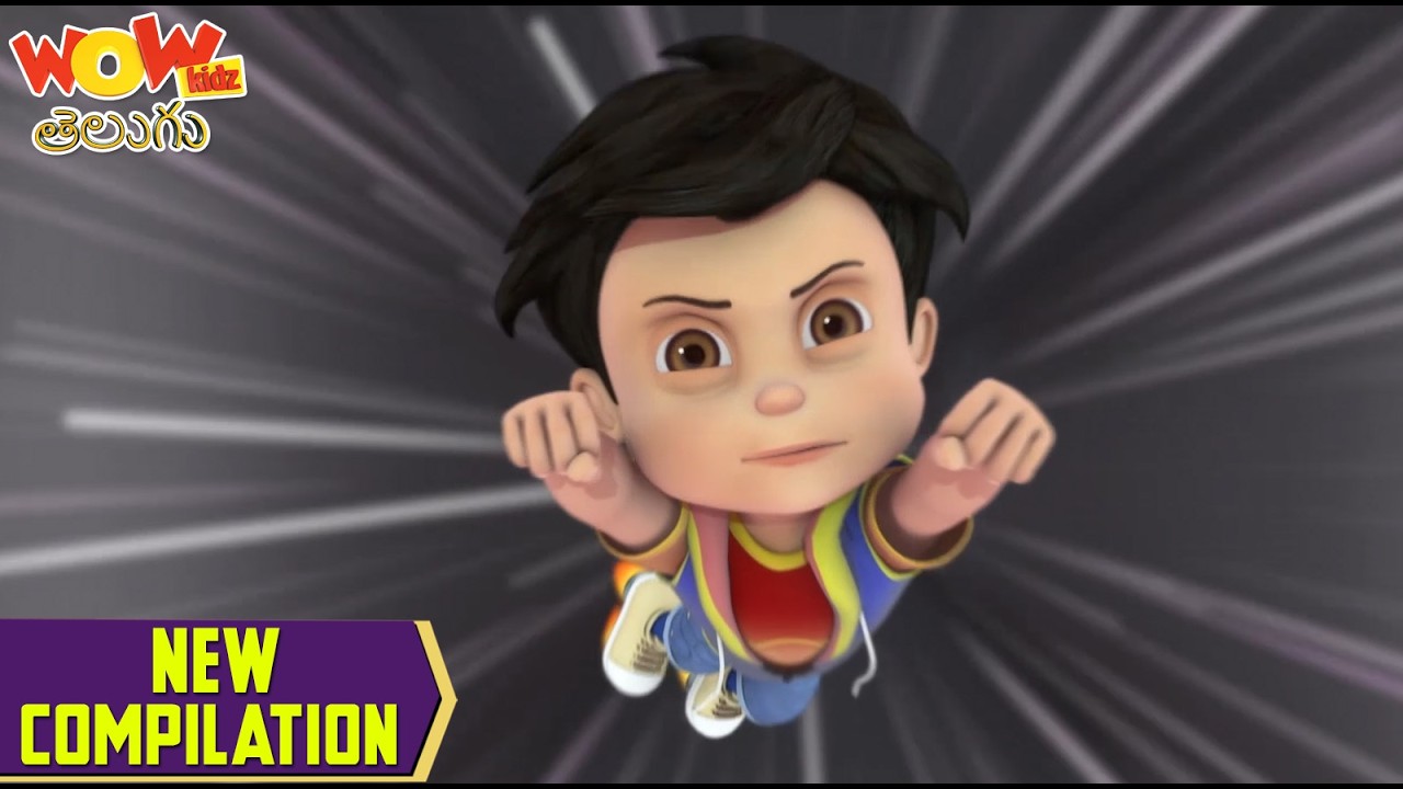 Vir The Robot Boy | సూపర్ హీరో వీర్ Superhero Vir 98 | Compilation | తెలుగు కథలు | Telugu Cartoon