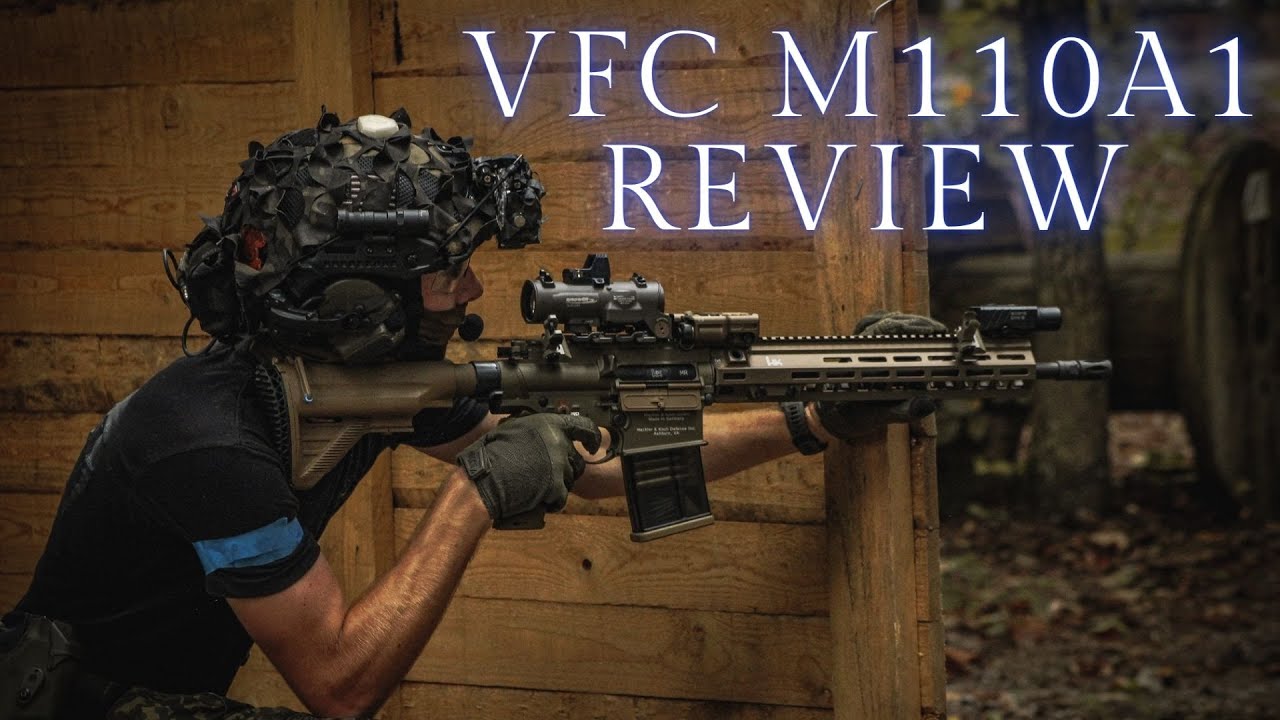(BRAND NEW) VFC M110A1 Review w/ Gameplay!