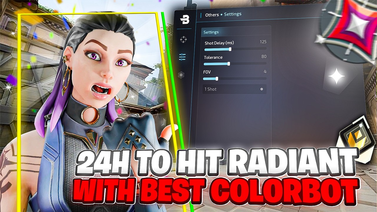 Valorant Colorbot - I Got Radiant After 24H Use !! INSANE