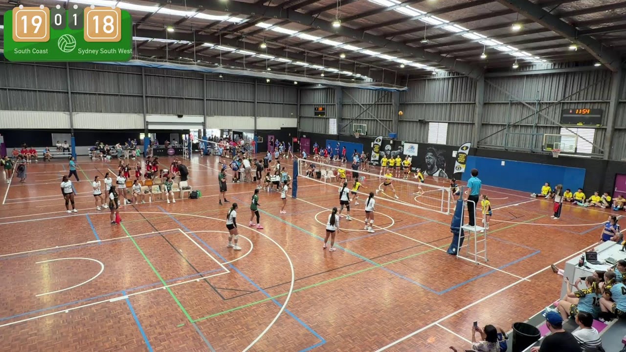 NSWCHSSA-Secondary Volleyball-Championship, on 24/2/26 Girls Game 2