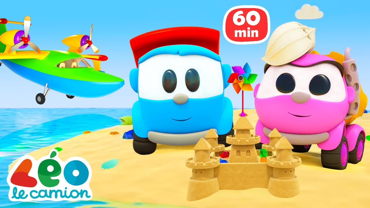 Léo le camion : découvre, construit et apprend tout l’été avec ses amis ! 🌞🚛🤖