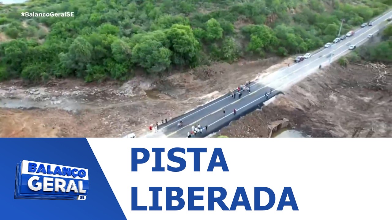 Tráfego é liberado em trecho que liga Alagoas a Sergipe - BGT
