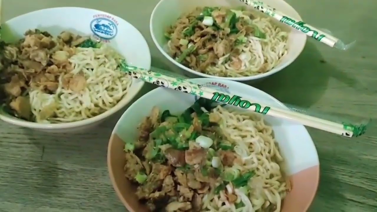 vlog mie ayam  