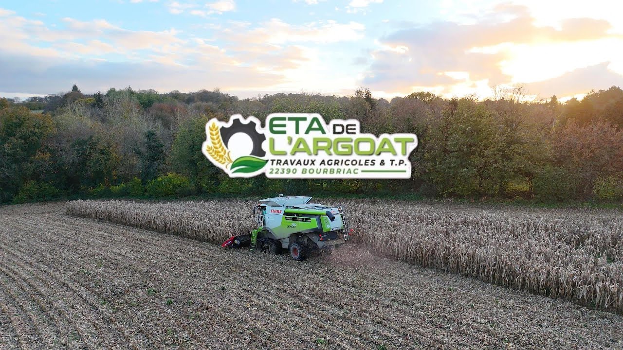 😍Ma&iuml;s grain 2025 avec [L'eta de l'argoat] avec lexion 760 terra trac🌽