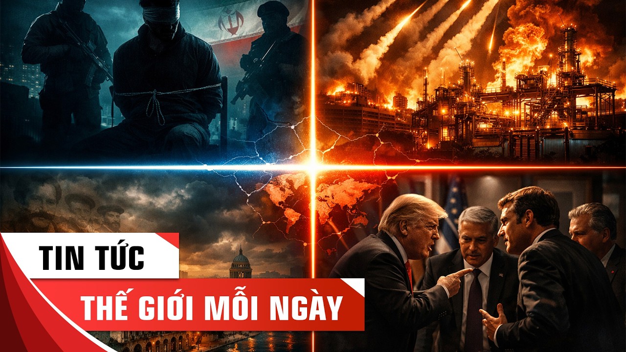 TIN NÓNG QUỐC TẾ 24H: PHẢN ĐÒN CỰC GẮT TỪ IRAN, MỸ VÀ ISRAEL RƠI VÀO THẾ GỌNG KÌM NGUY HIỂM