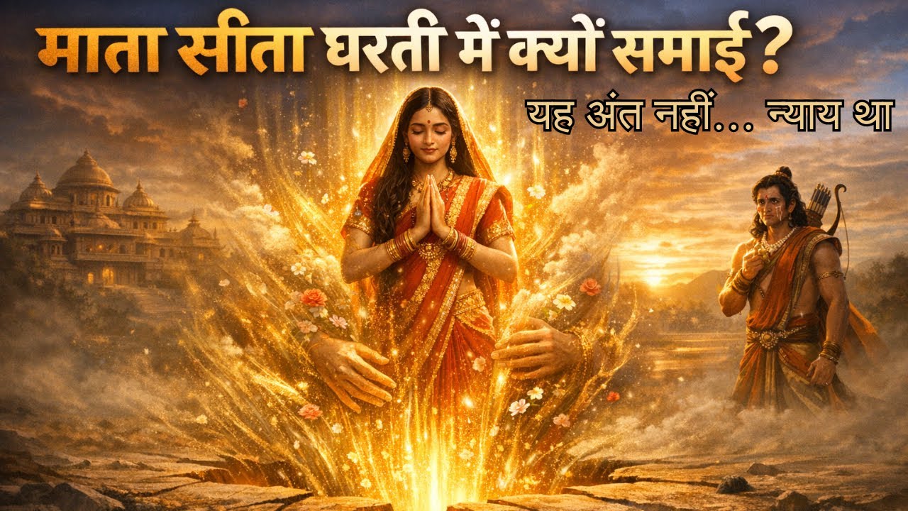 Ek Pal Aur Dharati Khul Gayi 😢 | Mata Sita Ka Sabse Antim Faisla