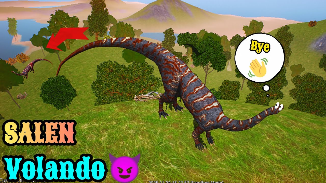 🔴Las crías salen volando 😂... sacrificio de #thecursedisle #goldenpato #dinosaurios 