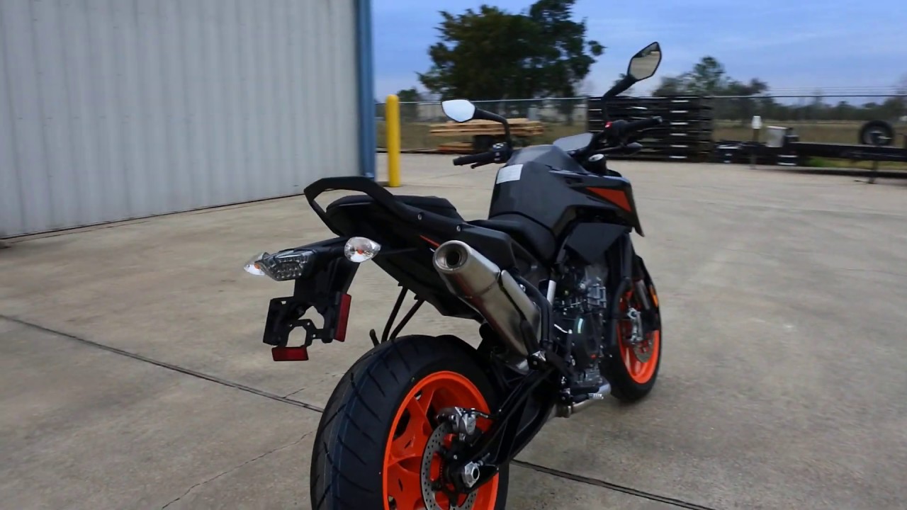 $10,699:  2020 KTM 790 Duke in Black, Overview and Review by Mainland Cycle Center