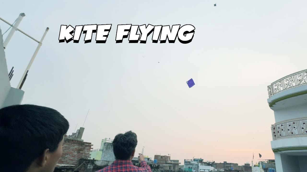 Rooftop Kite Flying | Kite Fighting | Kite Vlog