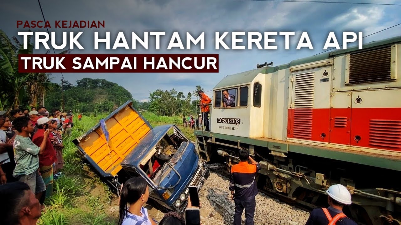 DETIK-DETIK KERETA LEWAT TKP INSIDEN KA IJEN EKSPRES‼️Kecepatan Terbatas + Proses  Evakuasi