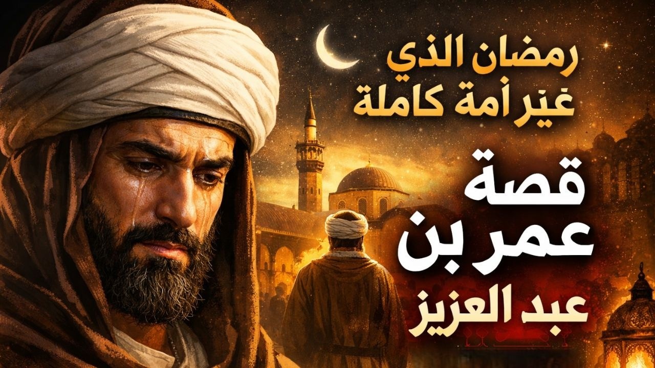 بكى خوفًا من الله… فاهتزّت دولة كاملة | قصة عمر بن عبد العزيز في رمضان