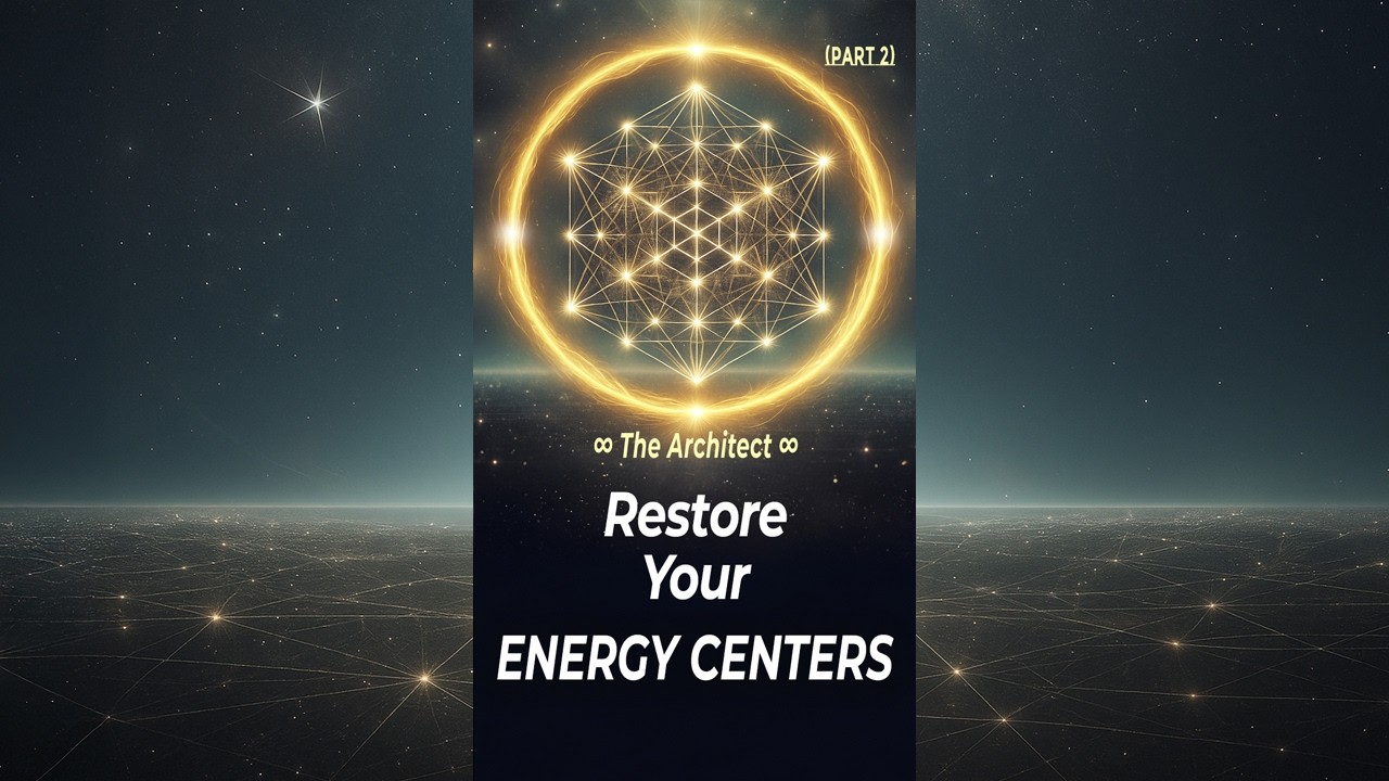 𝗥𝗲𝘀𝘁𝗼𝗿𝗲 𝗬𝗼𝘂𝗿 𝗘𝗻𝗲𝗿𝗴𝘆 𝗖𝗲𝗻𝘁𝗲𝗿𝘀: 𝗔 𝗖𝗼𝗺𝗽𝗹𝗲𝘁𝗲 𝗚𝘂𝗶𝗱𝗲𝗱 𝗔𝗰𝘁𝗶𝘃𝗮𝘁𝗶𝗼𝗻 (𝘄𝗶𝘁𝗵 𝗧𝗵𝗲 𝗔𝗿𝗰𝗵𝗶𝘁𝗲𝗰𝘁)