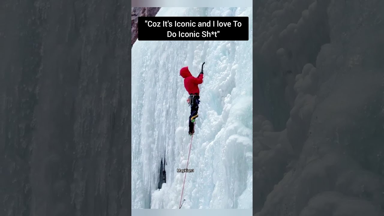 Wang Yibo and His Addiction For Ice Climbing 😭❄️Yibo Went To Ice Climbing Again Full Video 