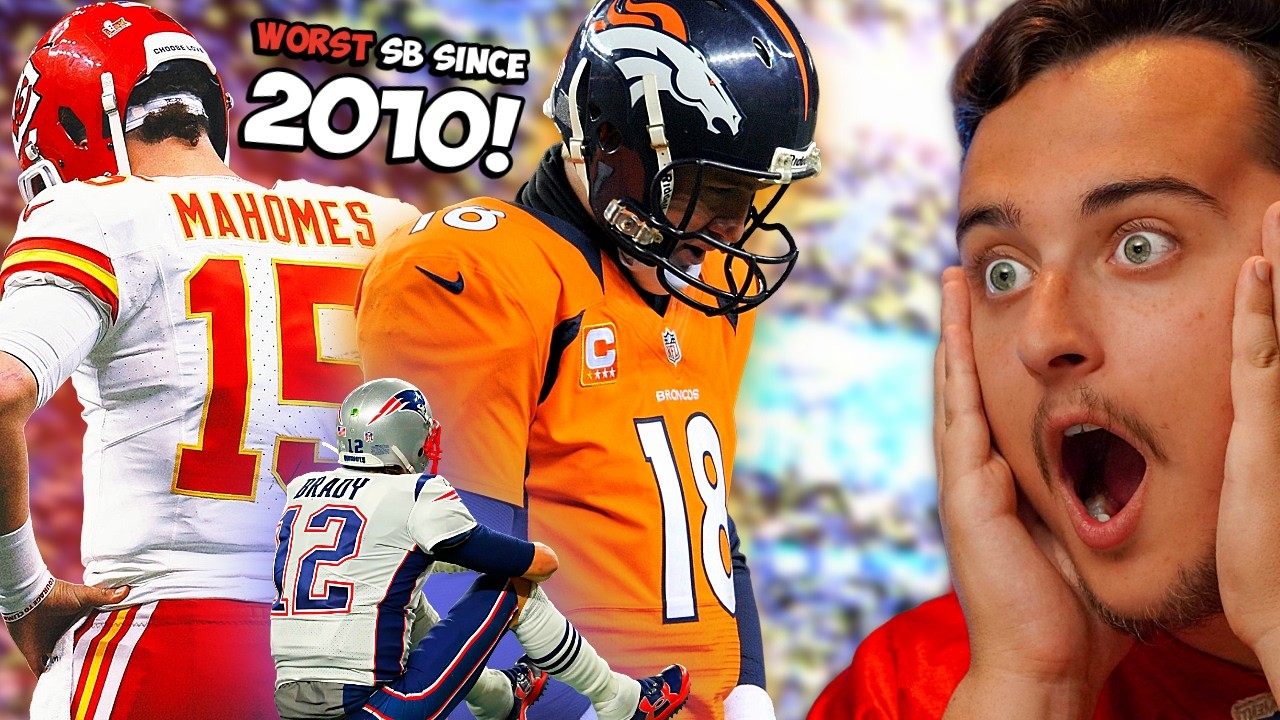 RANKING THE WORST Super Bowl Since 2010! (NFL Bracket)