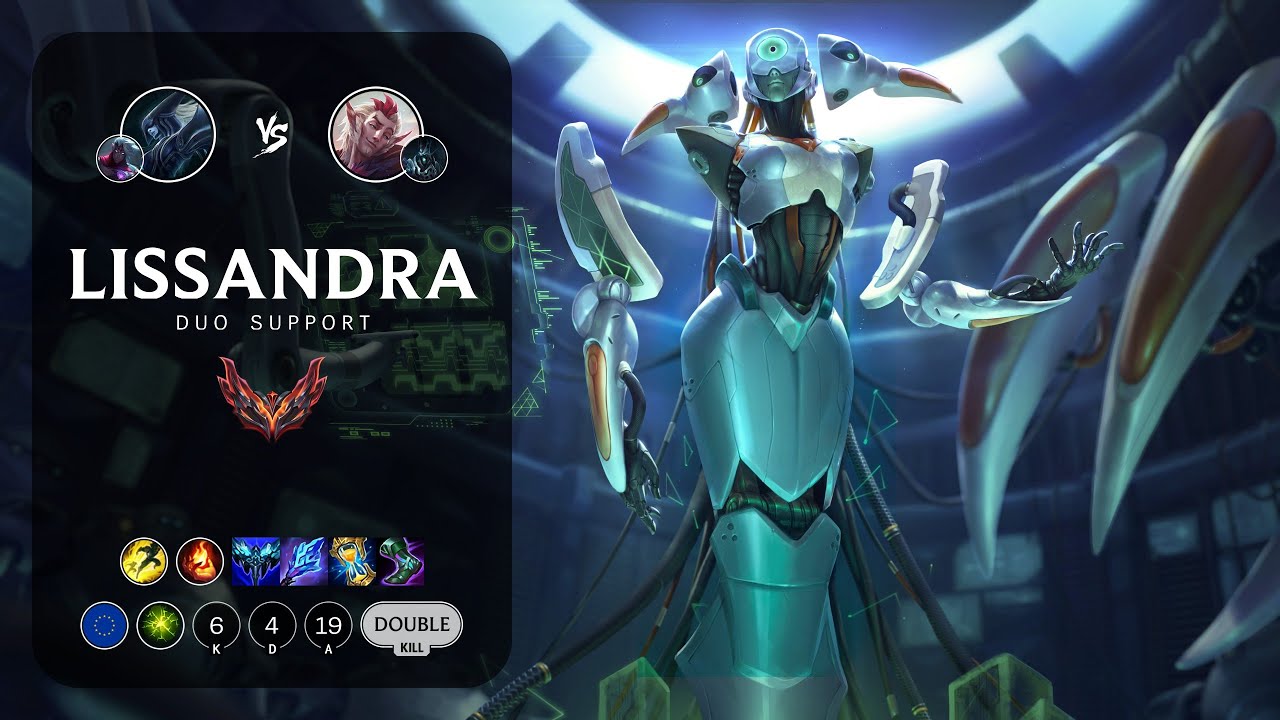 Lissandra Support vs Rakan - EUW Grandmaster Patch 12.22