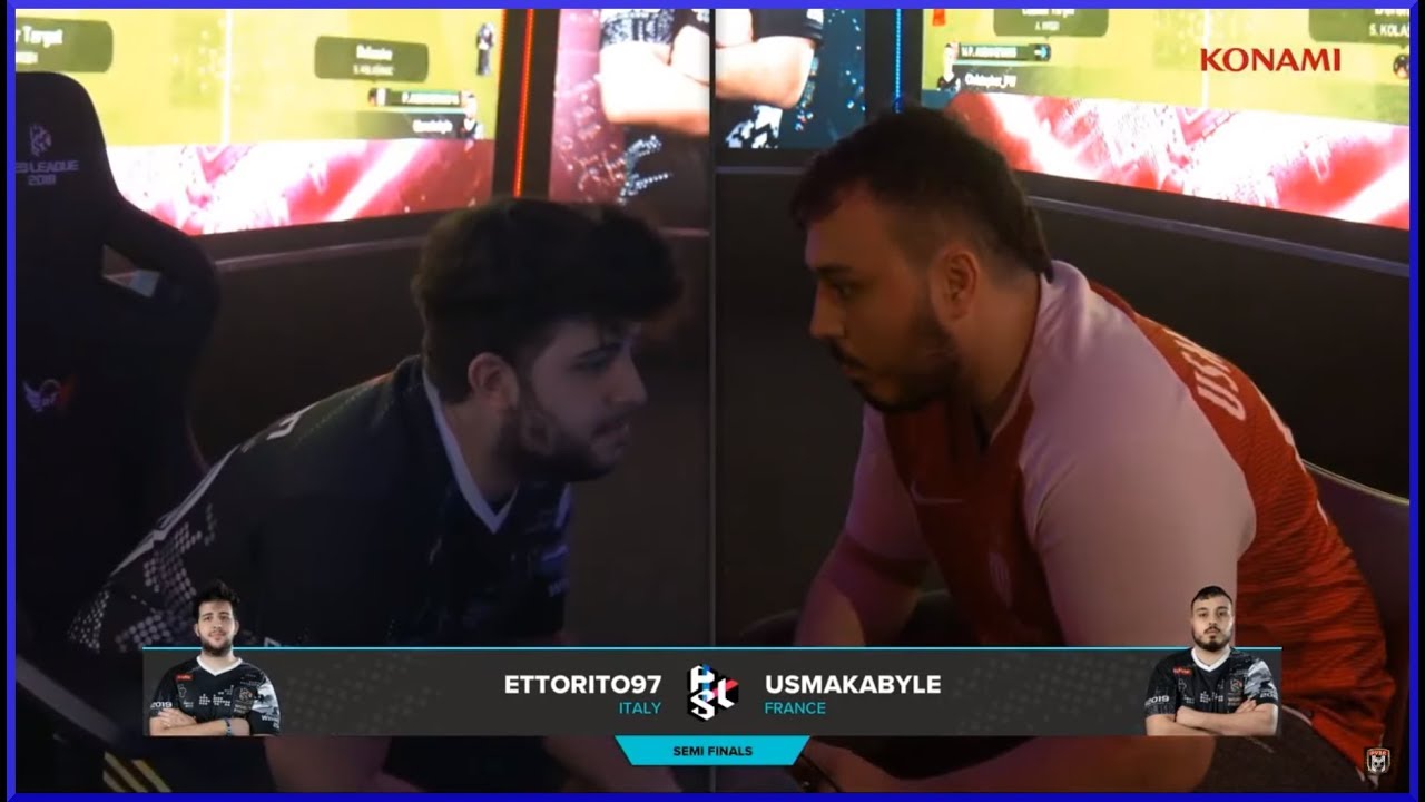 PES LEAGUE 2019 WORLD FINALS - ETTORITO97 vs USMAKABYLE  - JOGO COMPLETO EM HD