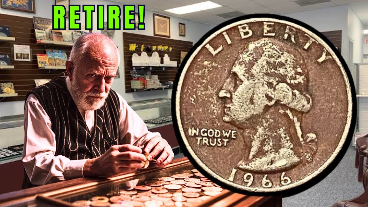 RETIRE IF YOU FIND VERY EXPENSIVE US SILVER QUARTER DOLLAR COINS WORTH BIG MONEY!