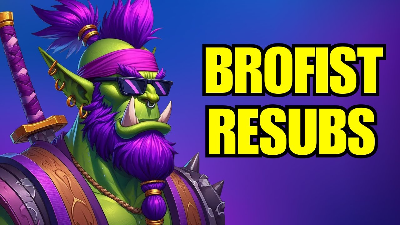 BROFIST RESUBS - My First Day Back | WoW: The War Within 11.2