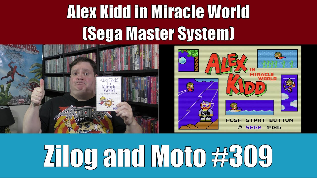 Алекс Кидд в Miracle World (Sega Master System) — Зилог и Мото #309