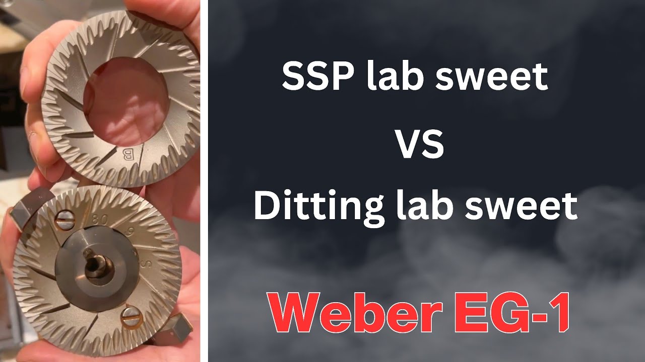 ترس لاب سويت Lab sweet في طاحونة Weber EG 1