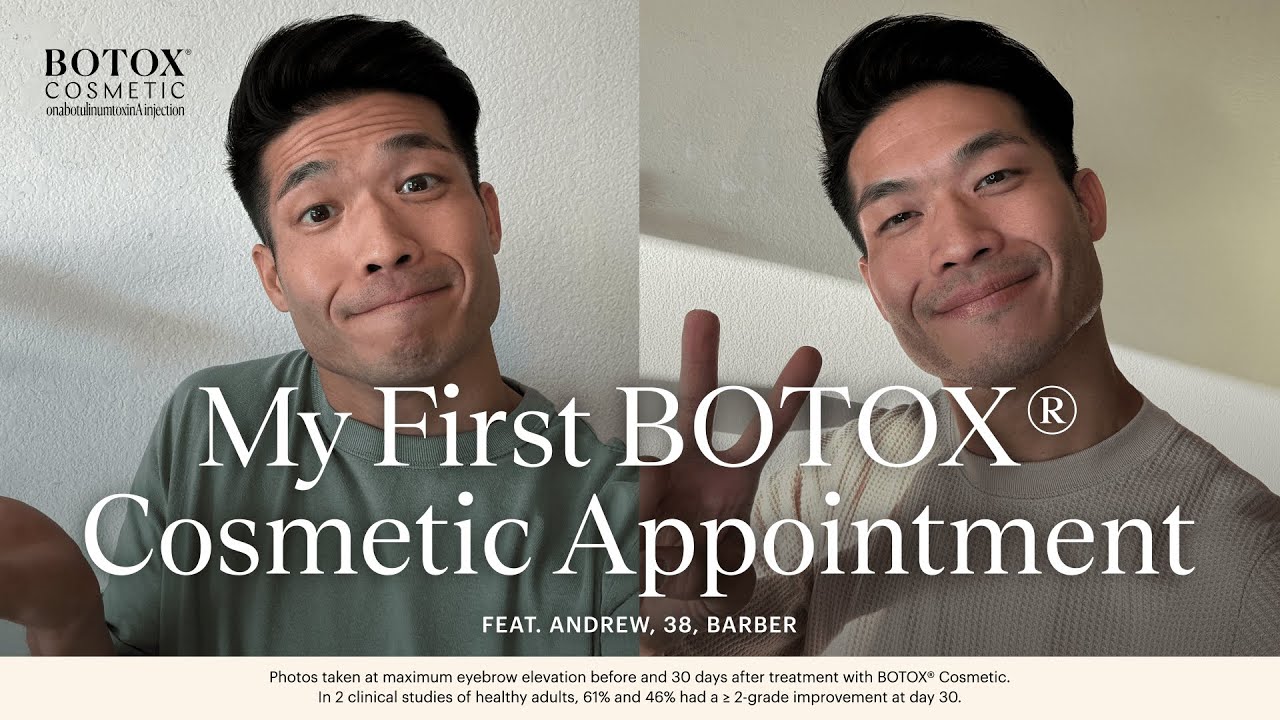 Andrew takes you along on his BOTOX&reg; Cosmetic treatment journey