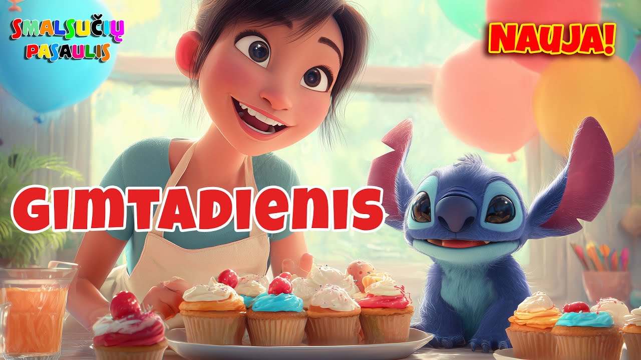 Gimtadienis - Nauja Dainelė Vaikams | Smalsučių Pasaulis