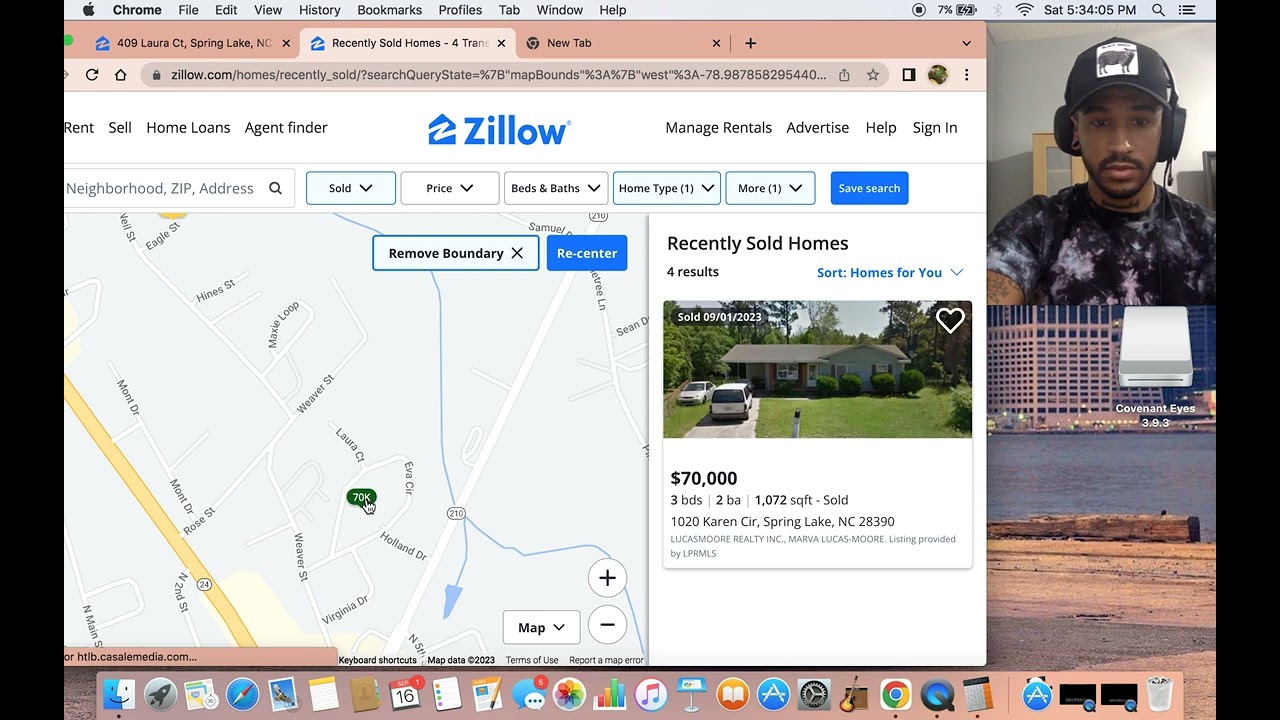 Как найти ARV на Zillow, найти Comps, сделать ценовое предложение и какие фильтры использовать на...