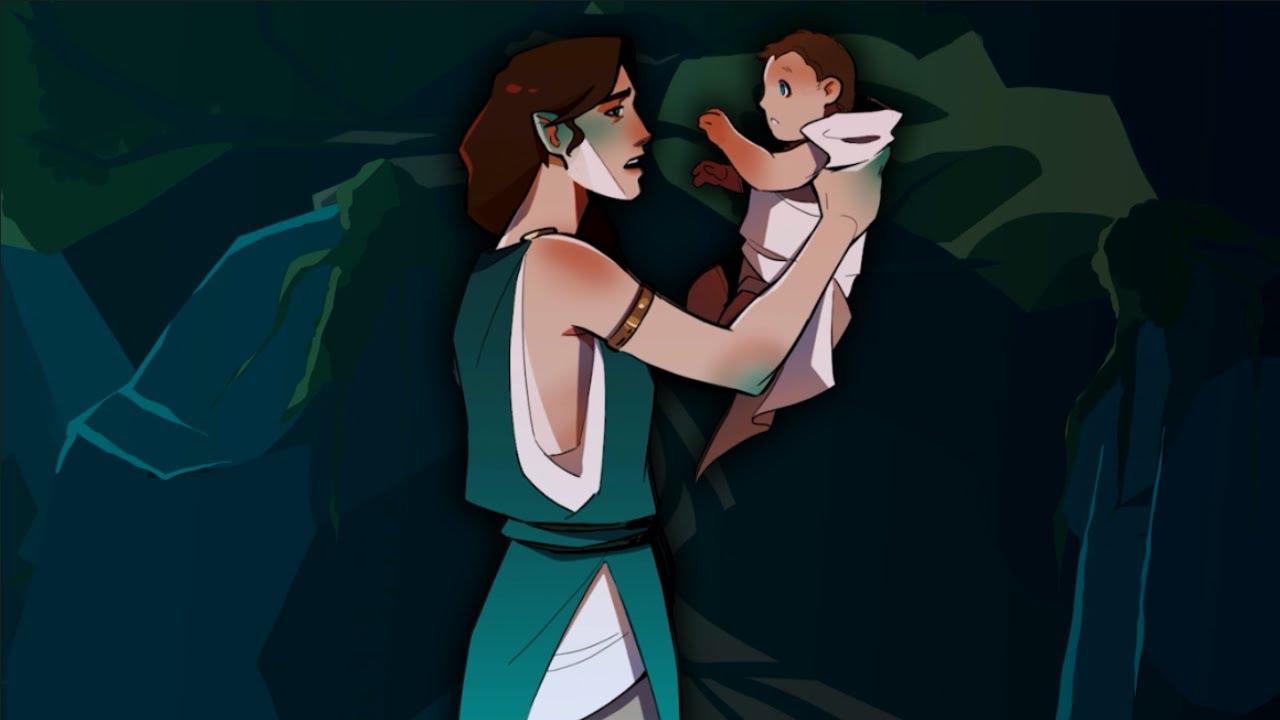Achilles' Lullaby | Stories from Styx Official Animatic | Lydia the Bard, Smoolio
