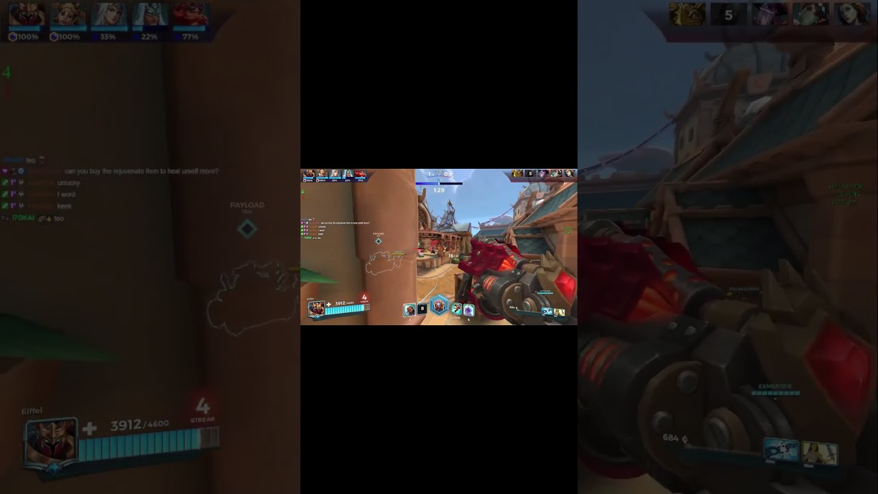 Unbe + проваленные ульты #fyp #foryou #twitch #paladins #fail #shorts