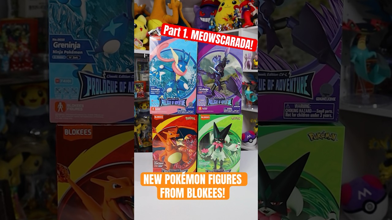 NEW! Pok&eacute;mon Figures from BLOKEES! These will surprise you #pok&eacute;mon #pokemontoys #blokees