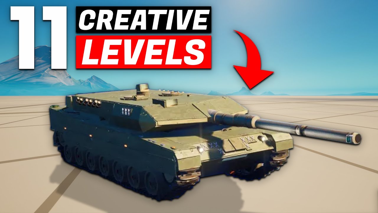 There are 11 levels of Fortnite Creative