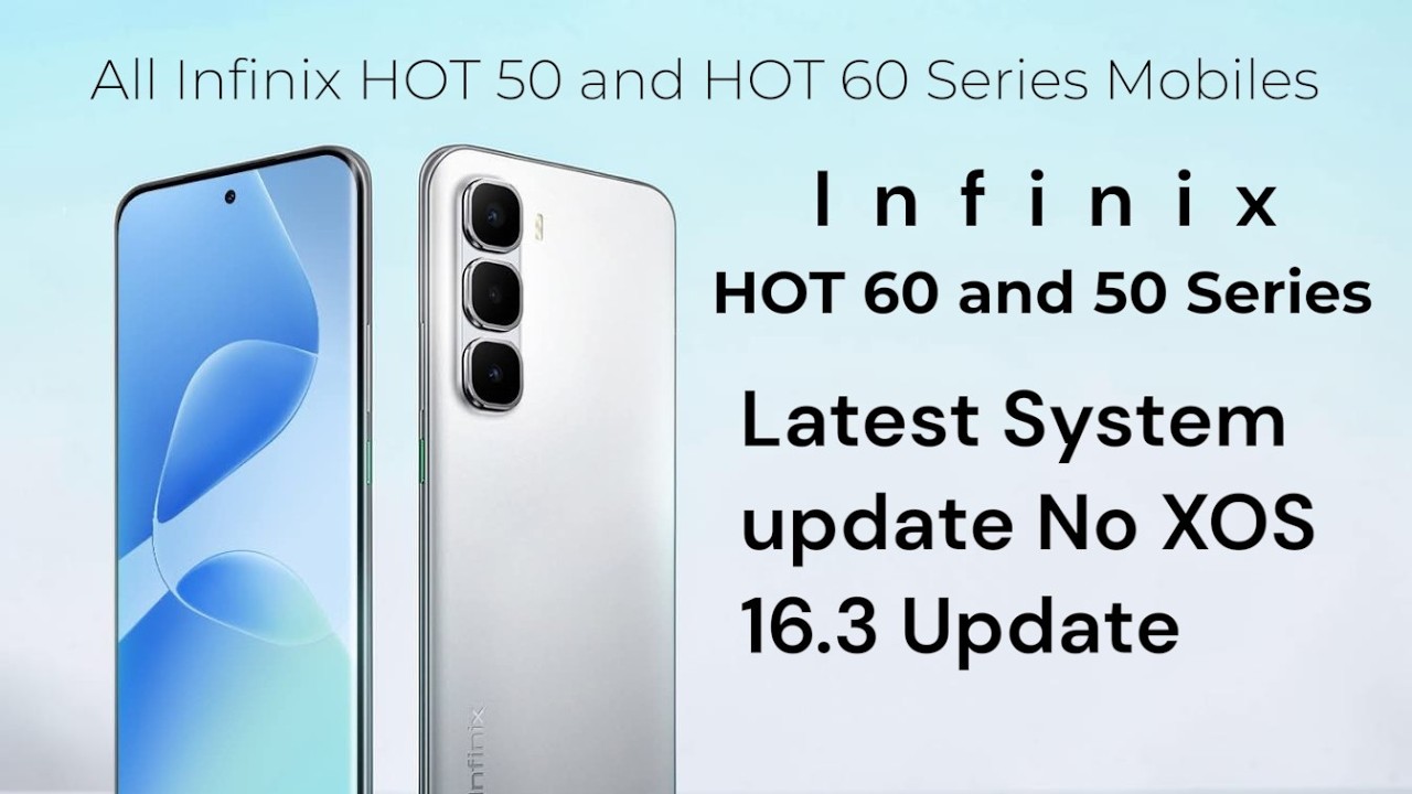 Последнее обновление системы Infinix для смартфонов серий Infinix HOT 60 и HOT 50