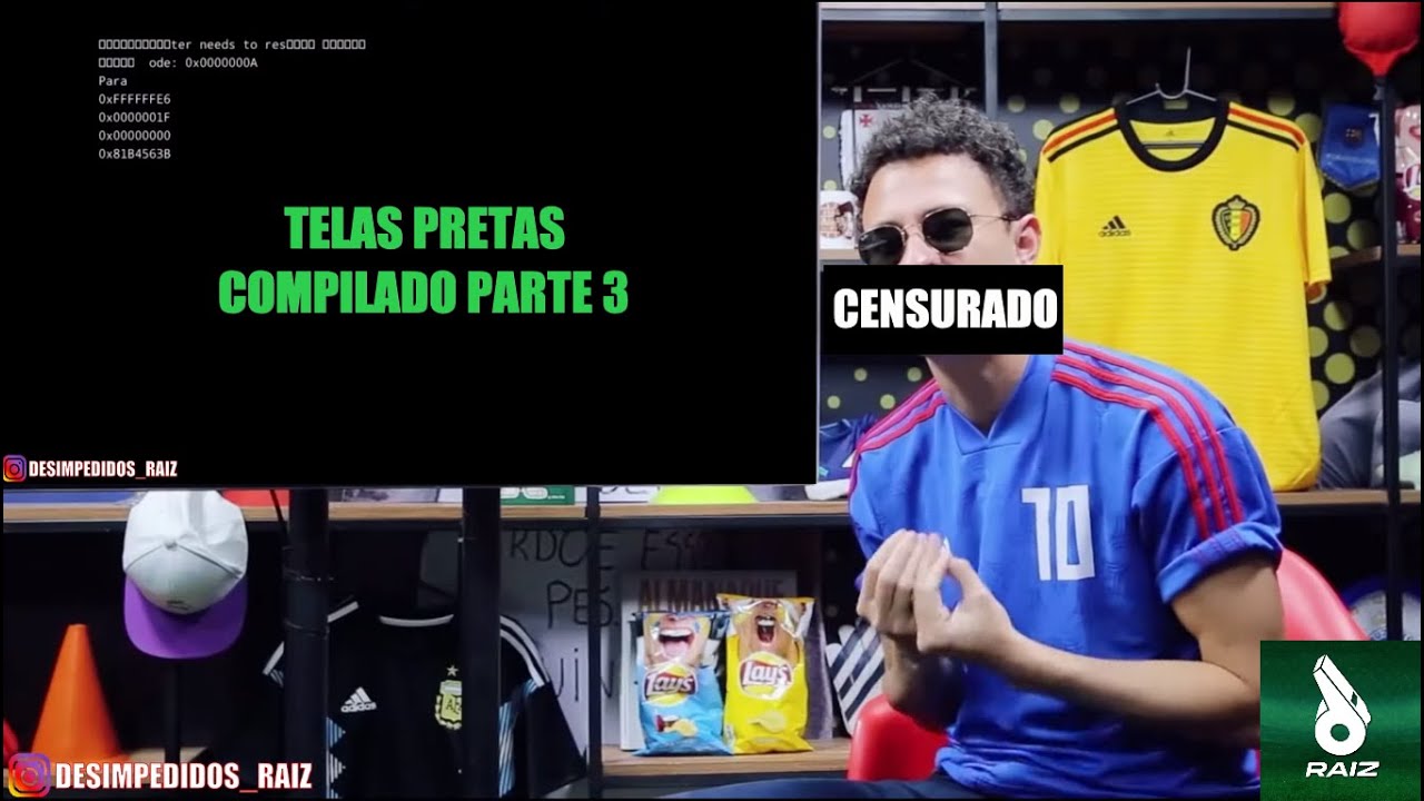 Telas pretas no Fred+10 compilado, parte 3
