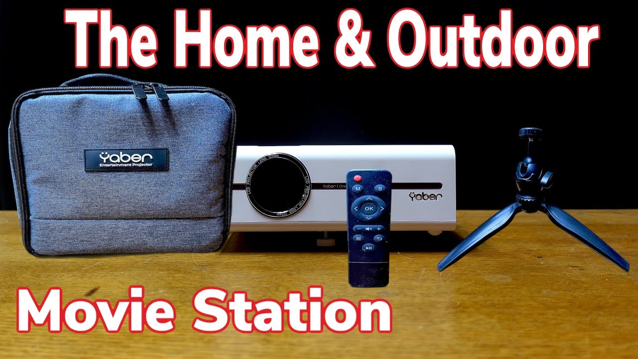 YABER V5 Mini Projector / The home Wi-Fi movie station
