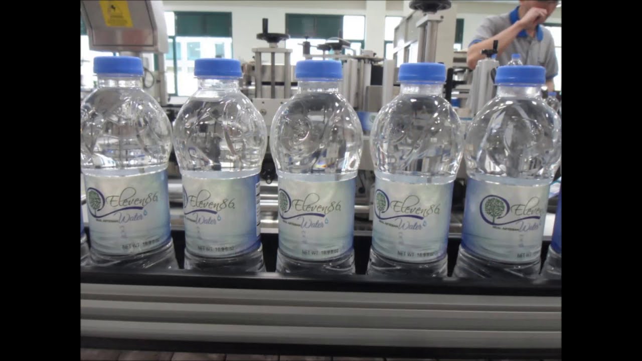 PRO-516 High Speed Water Bottle Labeling Machine