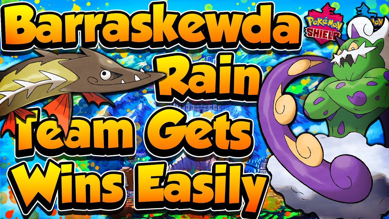 Barraskewda Rain Team Shreds Series 13! - Pokémon Sword & Shield Competitive Ranked Double Battles