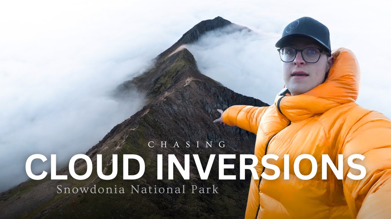 CHASING CLOUD INVERSIONS & WILD CAMPING at 1065M in Snowdonia | Crib Goch & Yr Wyddfa
