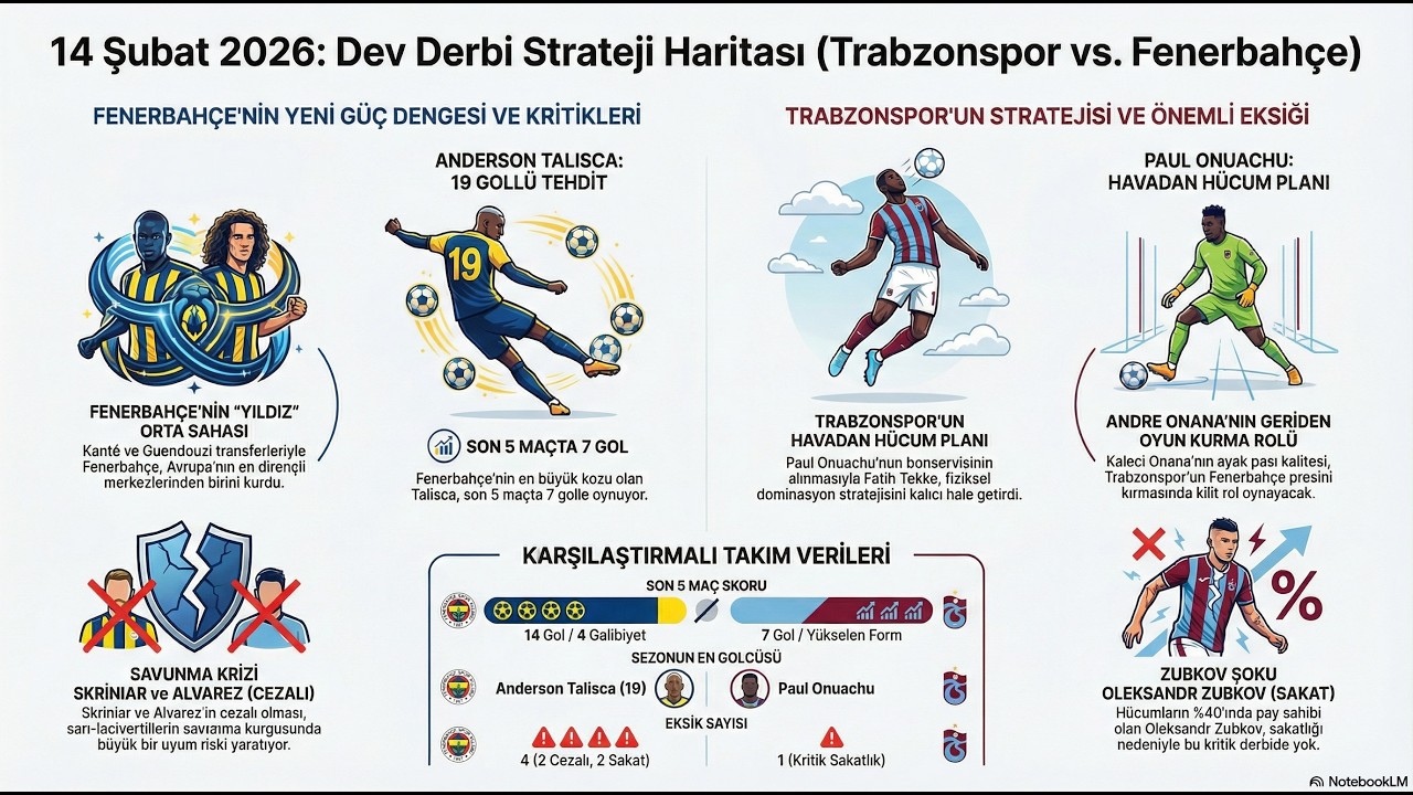 TRABZONSPOR - FENERBAHÇE : KİM KAZANIR ? MAÇ SKORU NE OLUR ? - TRENDYOL SÜPER LİG 22. HAFTA