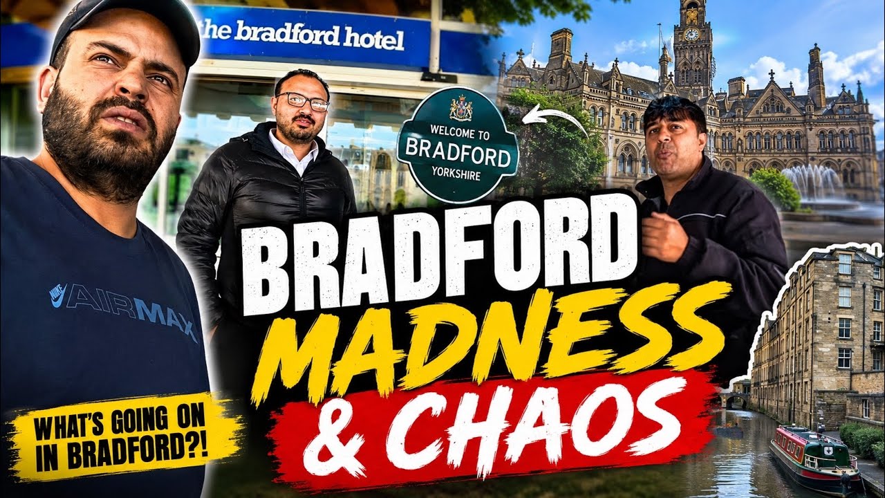 🚔 Bradford Vlog Goes Wrong! Racial Abuse & Massive Fight Caught on Camera - PT 2