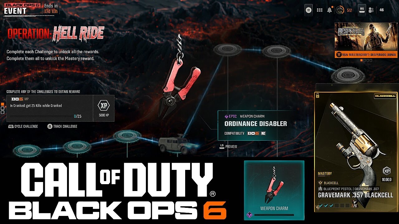 How To In Cranked Get 25 Kills While Cranked In Black Ops 6 (Operation Hell Ride Event)