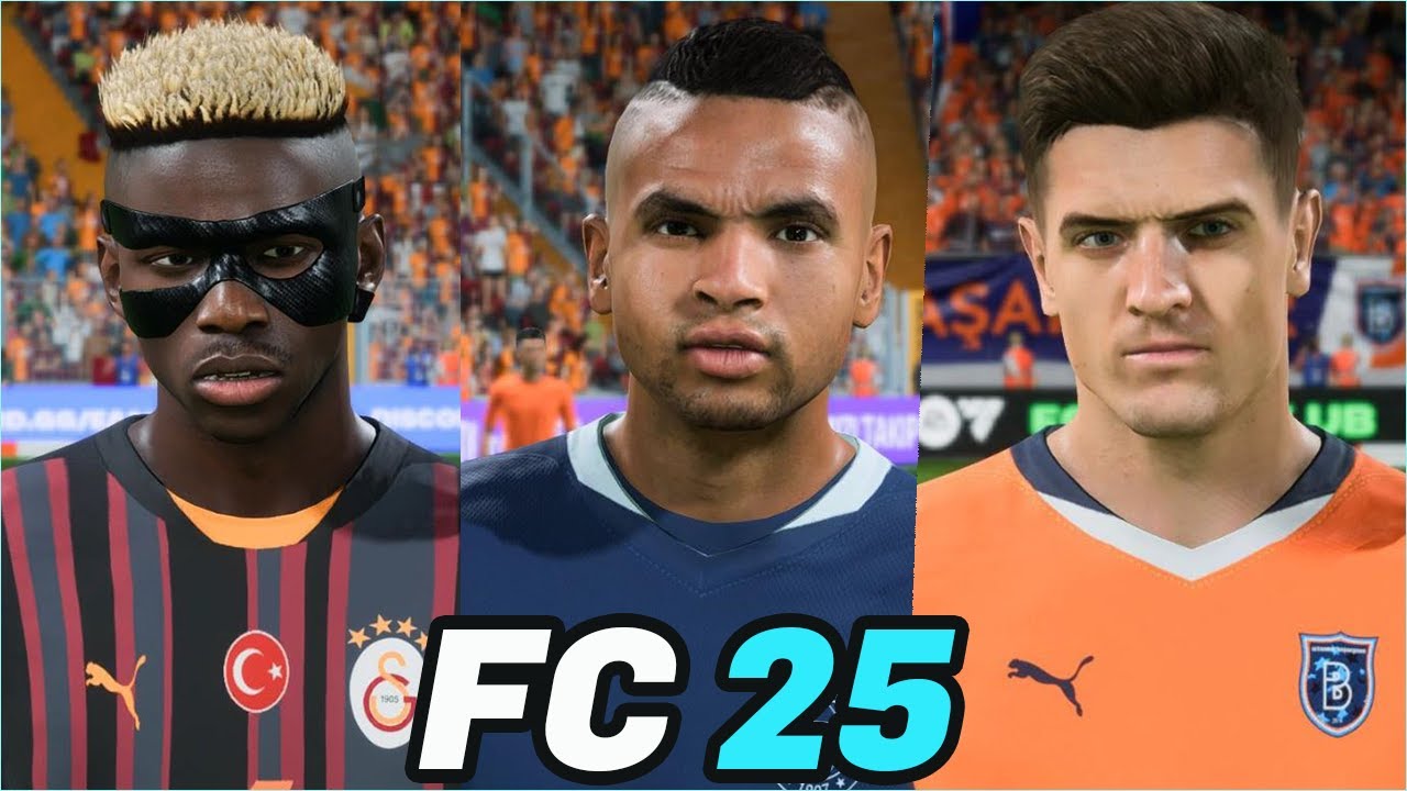 FC 25  | All Turkish Super Lig  Players with Real Faces