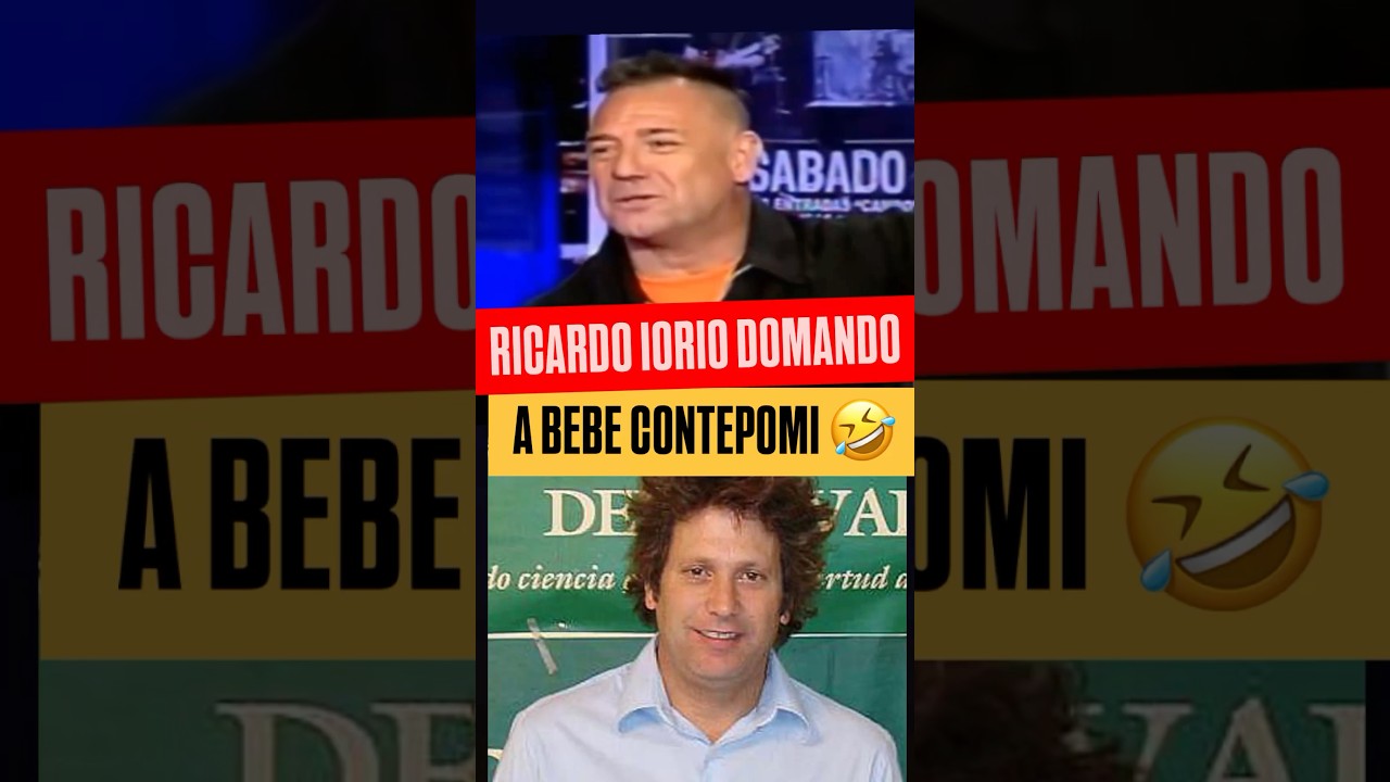 RICARDO IORIO domando a BEB&Eacute; CONTEPOMI 🤣